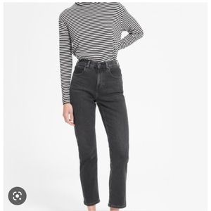 Everlane  The High Rise Straight jean size 26 ankle